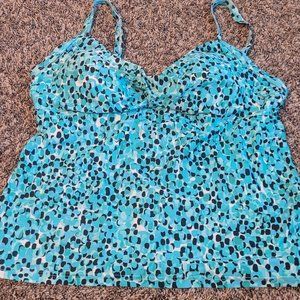 Blue Swimsuit Tank top